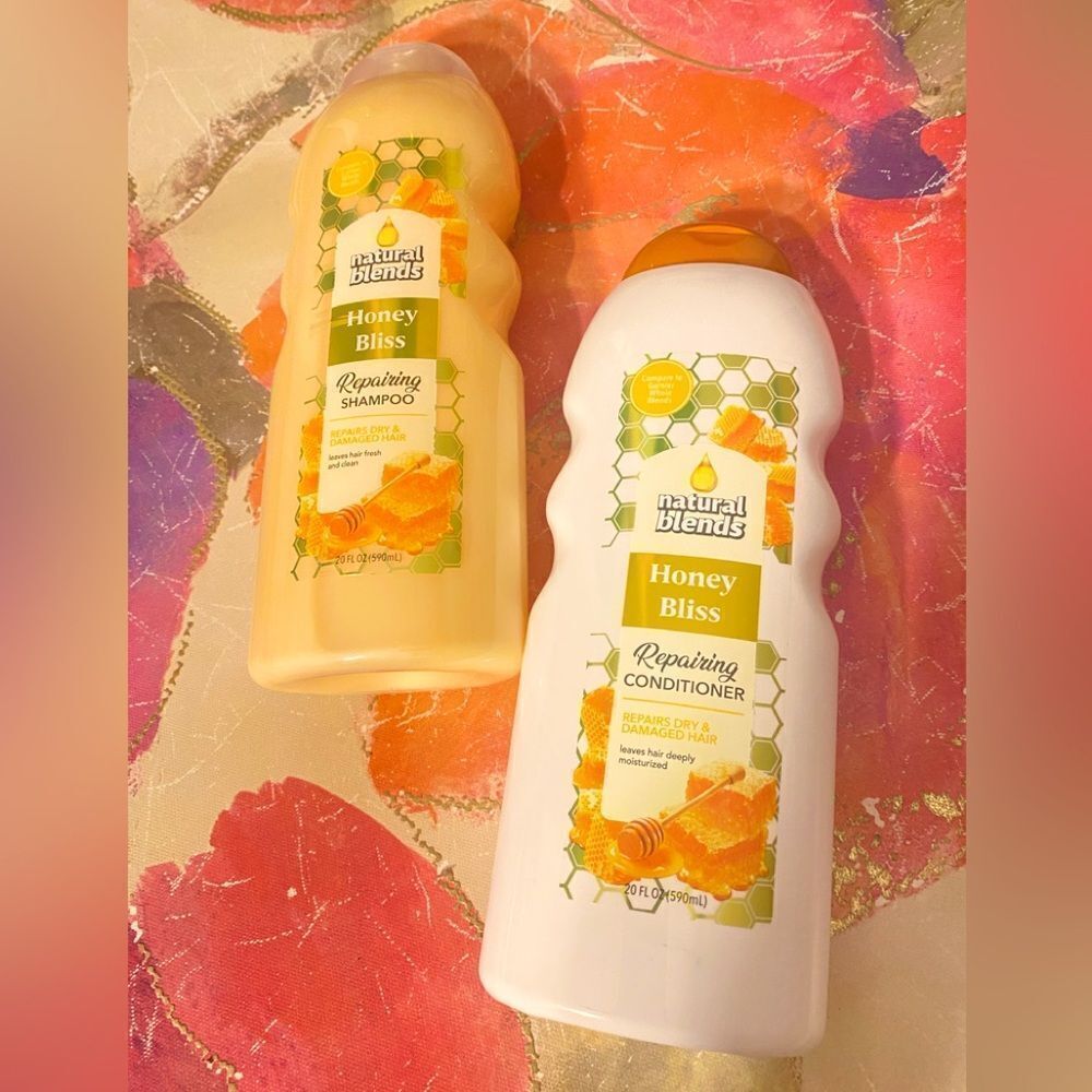 🛍️ Natural Blends Honey Bliss Repairing Shampoo and Conditioner 20FLOZ 💥